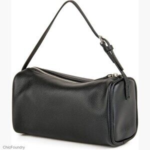 Premium Full-Grain Leather Crossbody Hobo Bag with Adjustable Strap